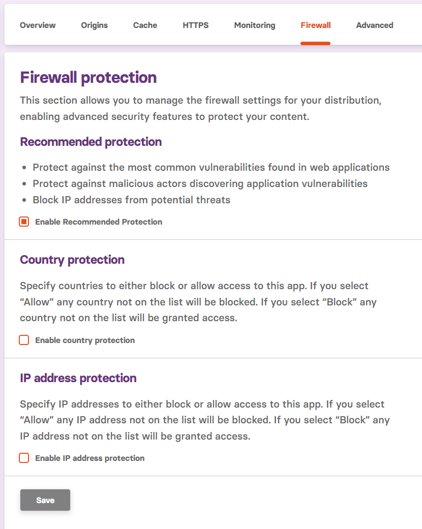 FlashEdge DDoS protection on the 7th application layer